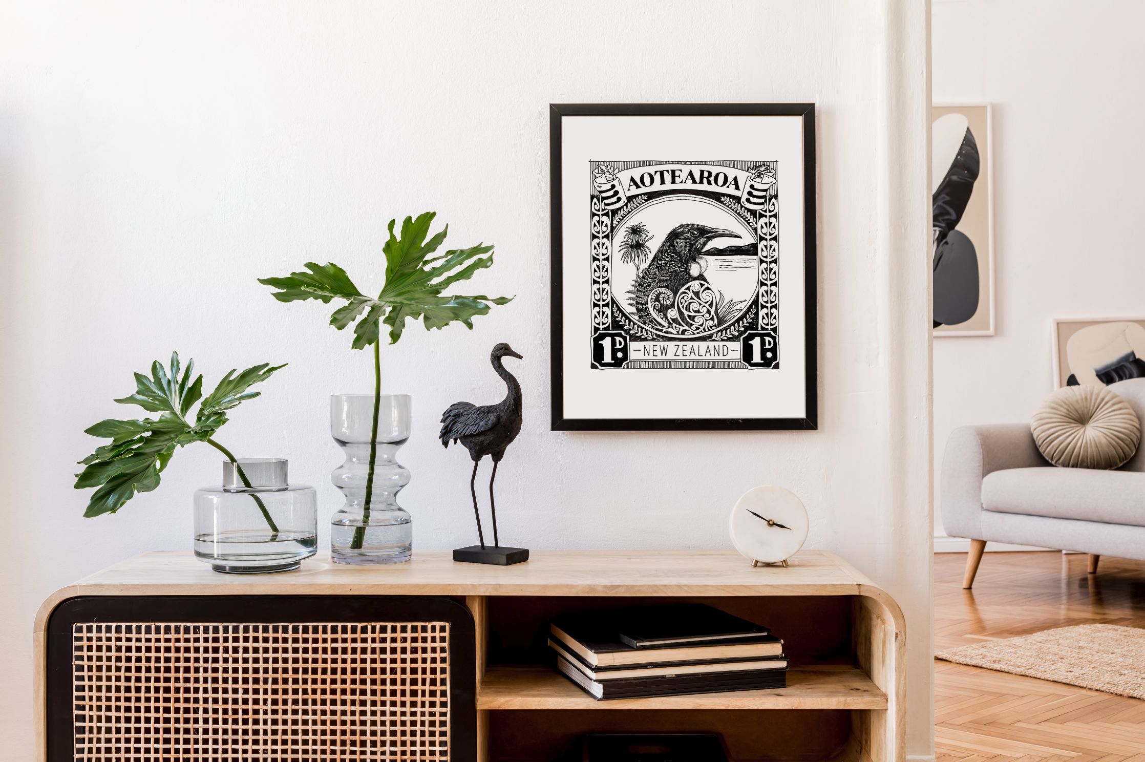 Tūī Art Print