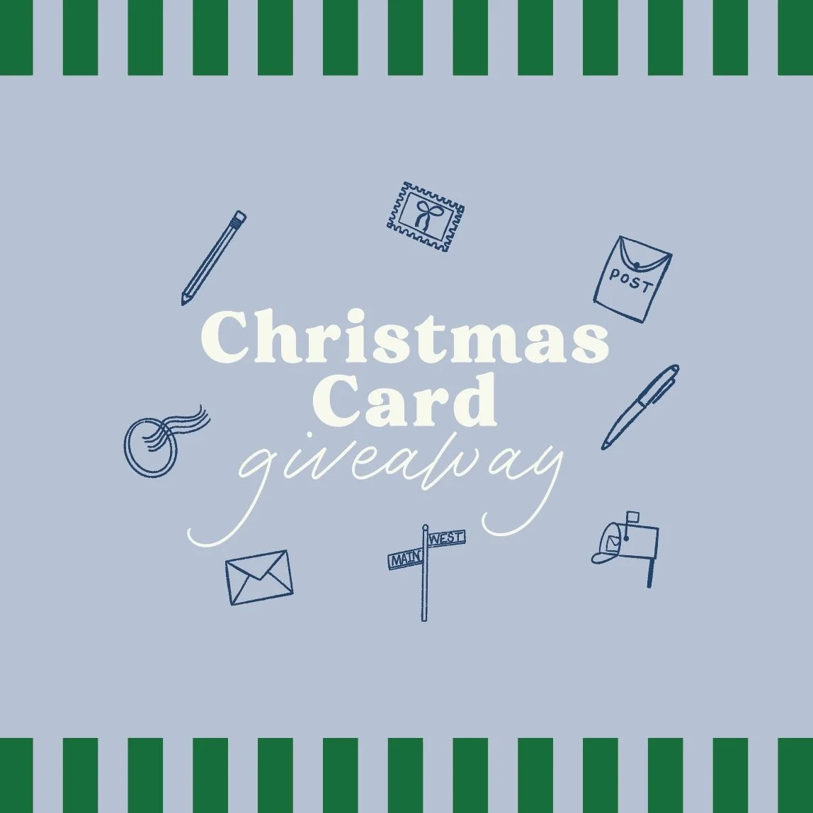We&rsquo;re giving one follower a set of cards from our holiday collection, addressed envelopes included!

How to Enter:
1. Follow @mainandwestdesign 
2. Like this post
3. Tag a friend in the comments (each tag = 1 entry)
4. Bonus entry: Share to Sto