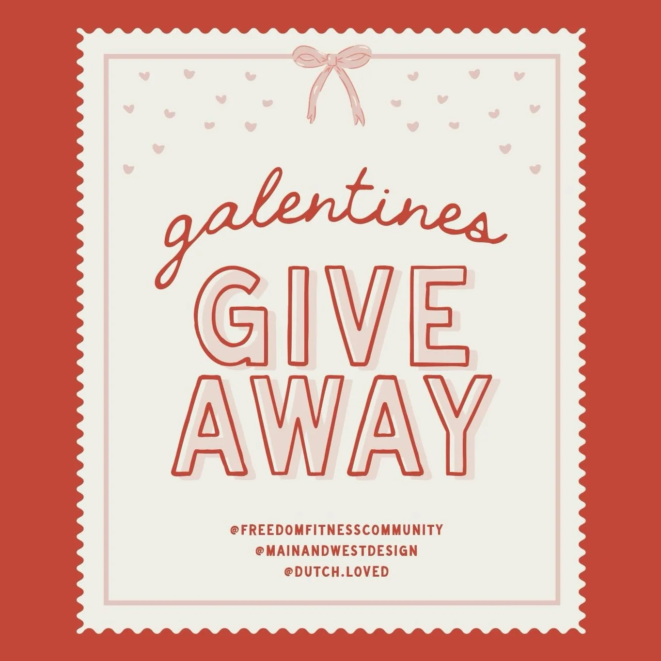 A little sweat and a lot of sweet! We&rsquo;re so excited to team up with a couple of other local small businesses for a galentines giveaway 💌

One winner will take home custom stationery, a box of freshly baked blondies, and a month of free virtual