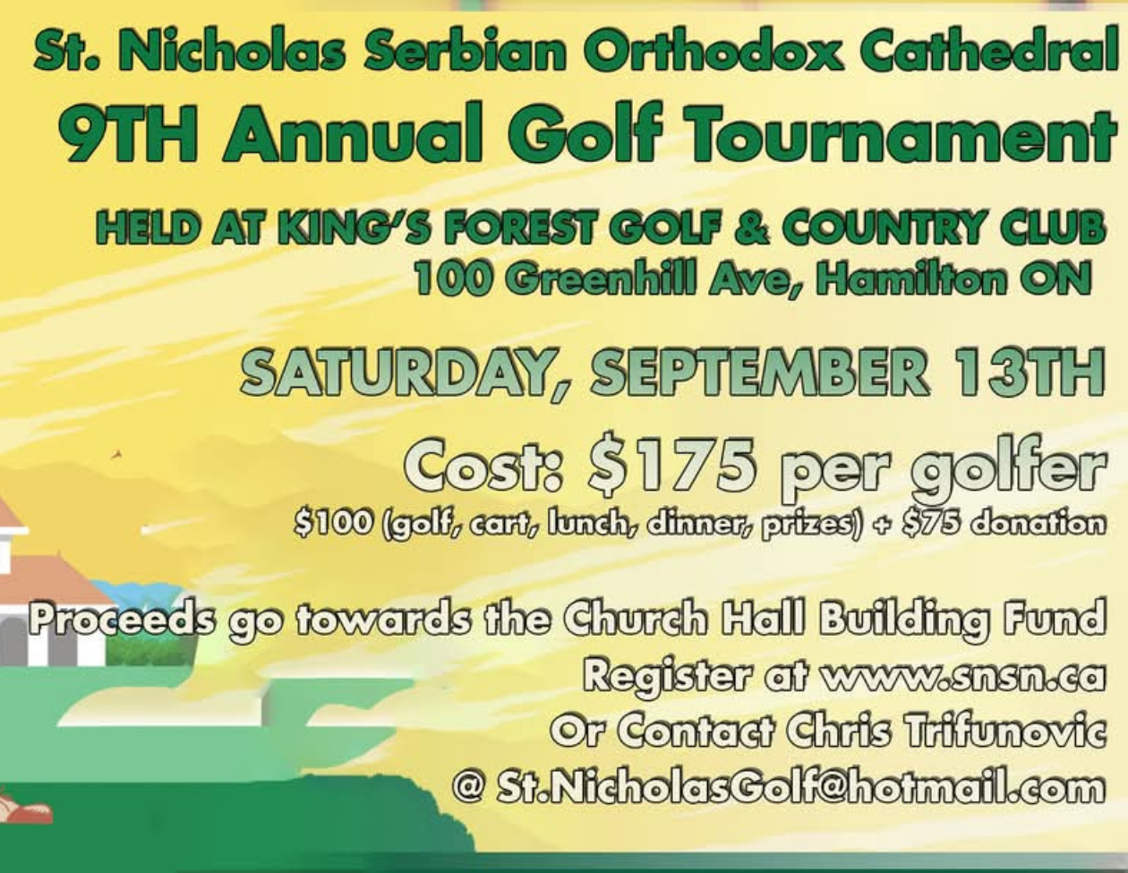 Golf Tournament, St. Nichols Nash Rd