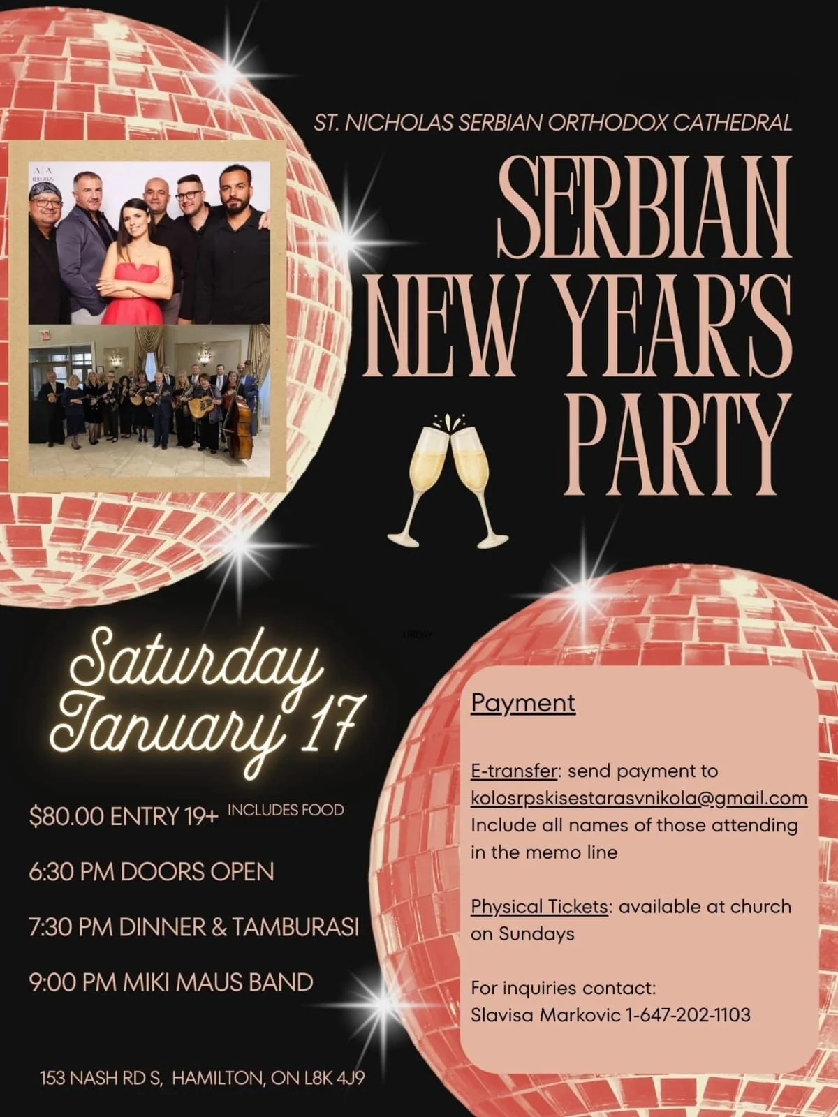 Serbian New Year, Nash Road, Hamilton