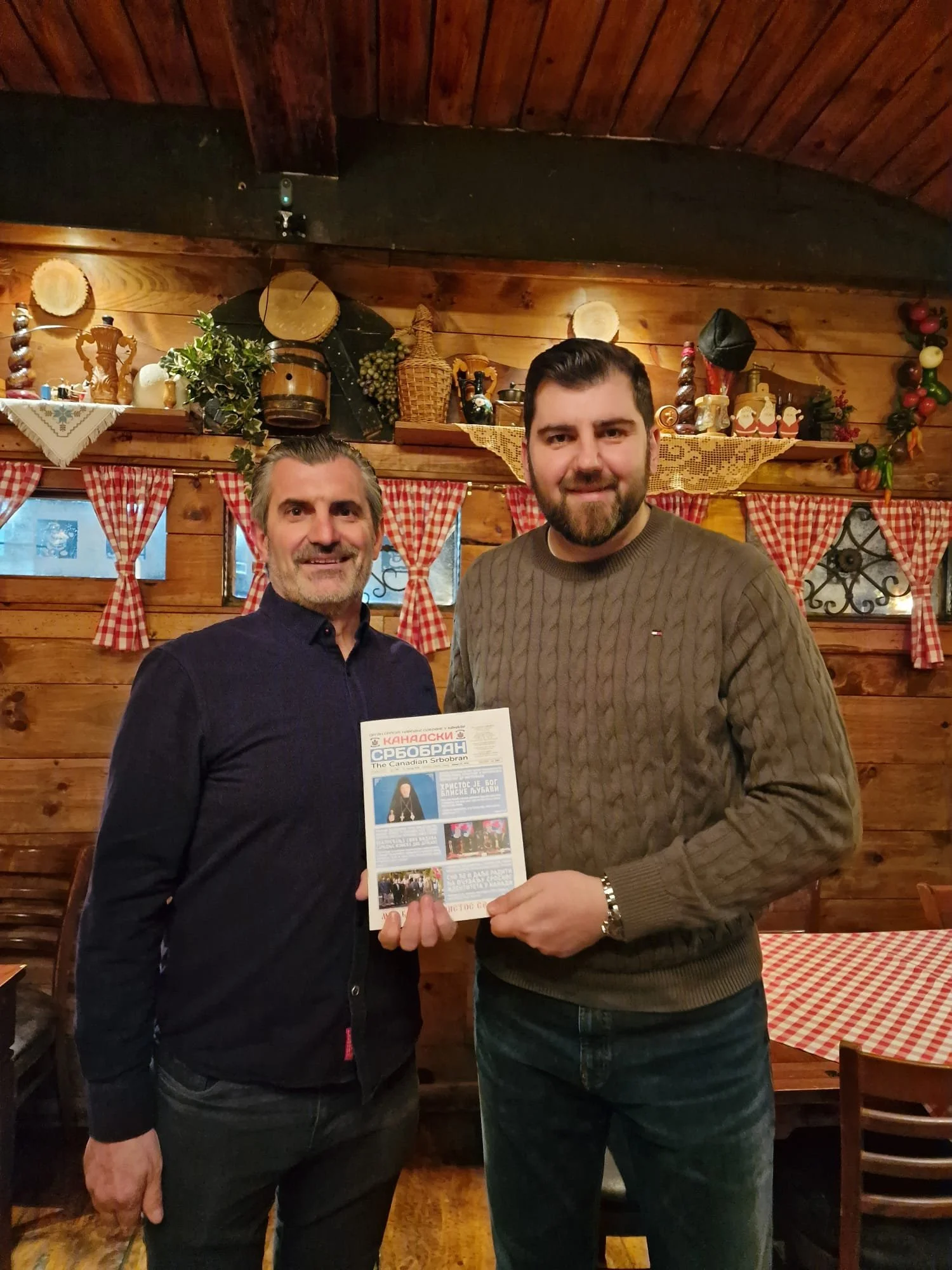 Ambassador Tomašević, reader of the Canadian Srbobran&nbsp;