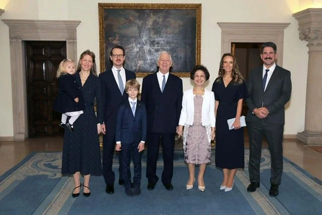 CROWN PRINCE AND CROWN PRINCESS ORTHODOX CHRISTMAS CONGRATULATIONS