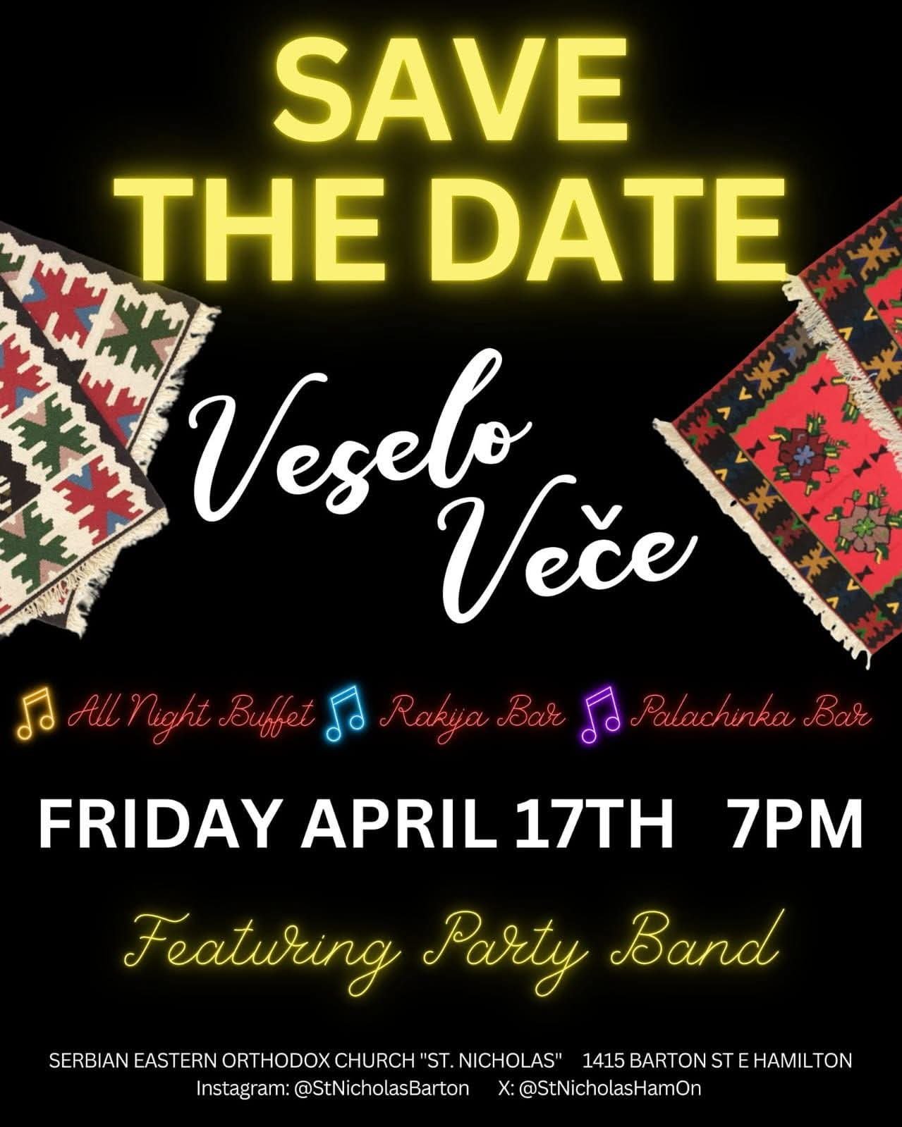 Весело Вече, Бартон 2026