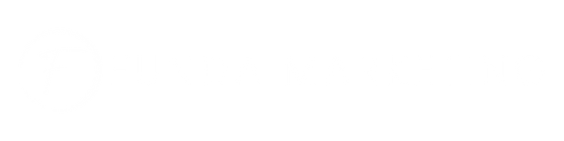 Funda Marketing logo with a stylized letter 'F' inside a circle