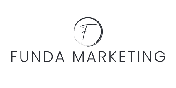 Funda Marketing logo with a stylized letter F inside a circle and the company name below.