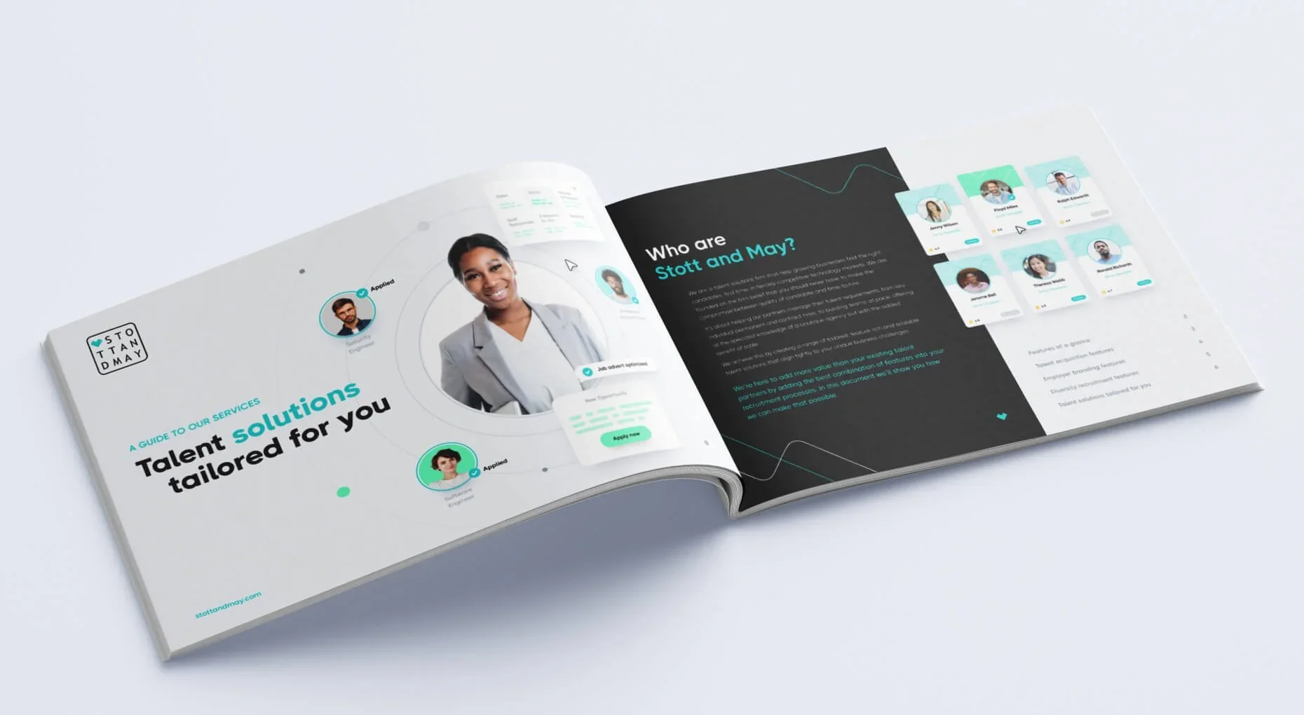 Stott and May - Branding and UI/UX