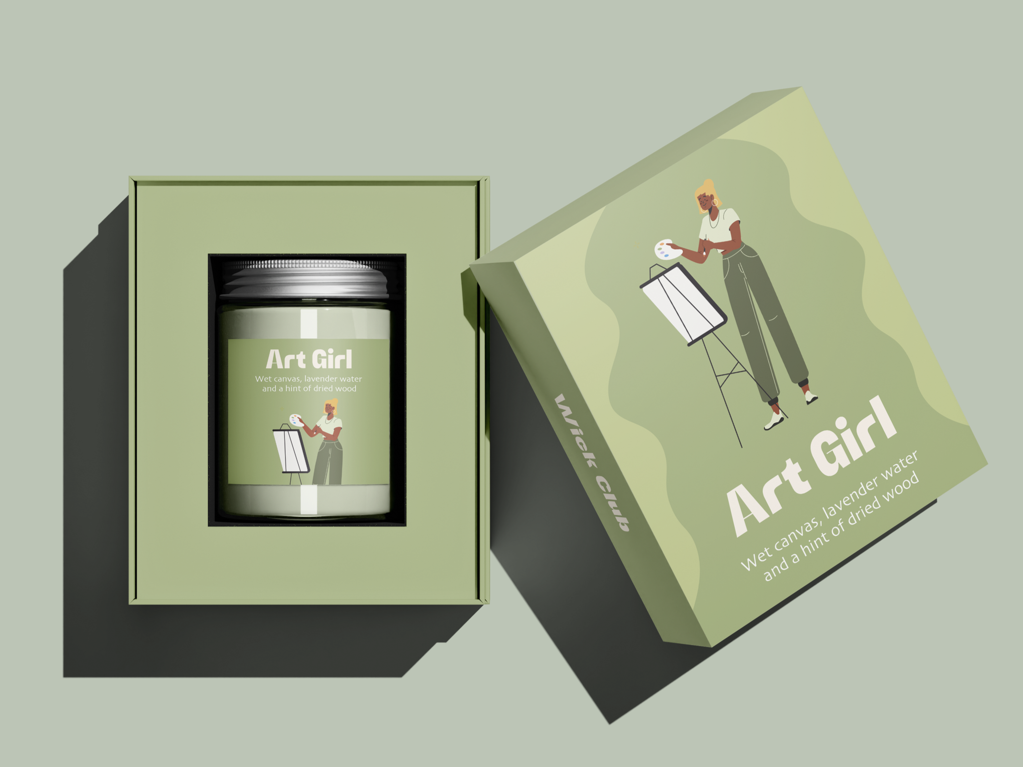 Wick Club - Packaging and Website