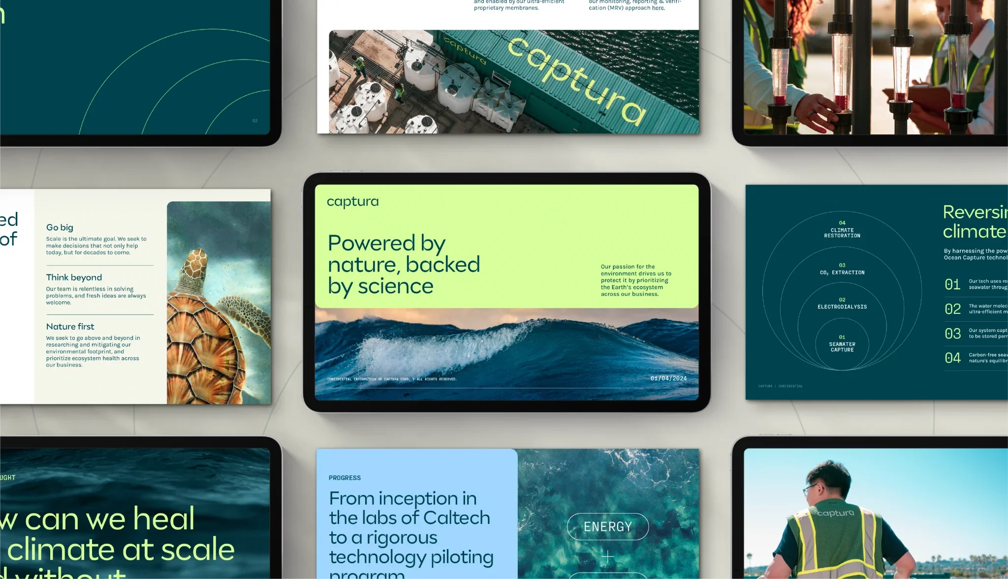 Captura - Branding, UI/UX