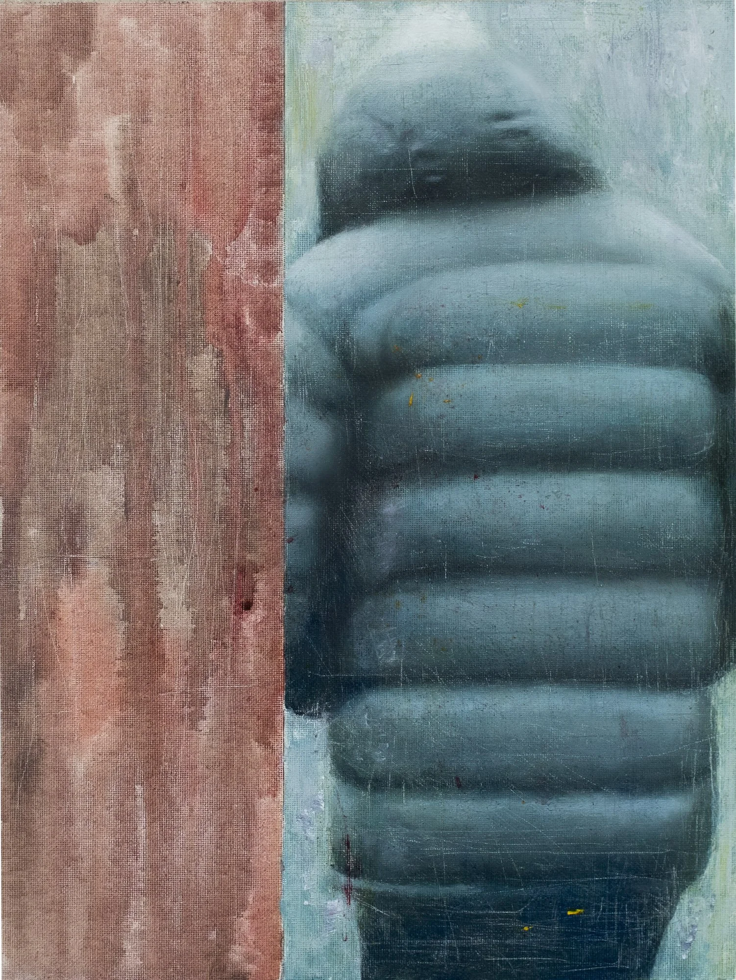 Untitled (The Jacket), 2026, Oil on panel - 40 x 30 cm