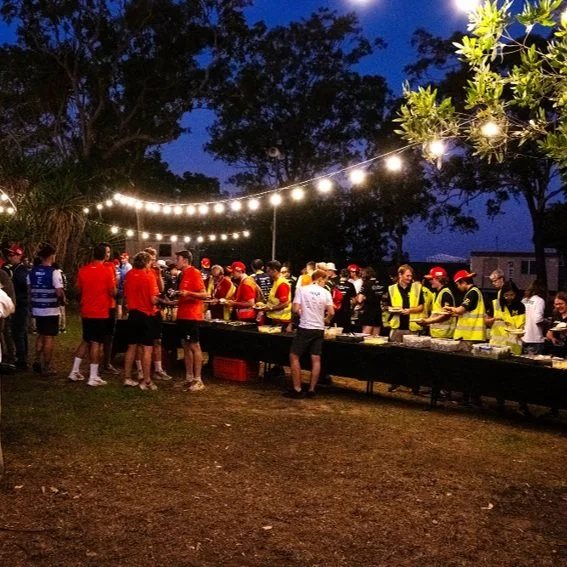 Sometimes the brief isn't to put the brand front and centre. 

It's to create the reason people feel good about it.

When we first proposed the Welcome BBQ, the thinking was pretty simple.

These teams have travelled from all over the world. They've 