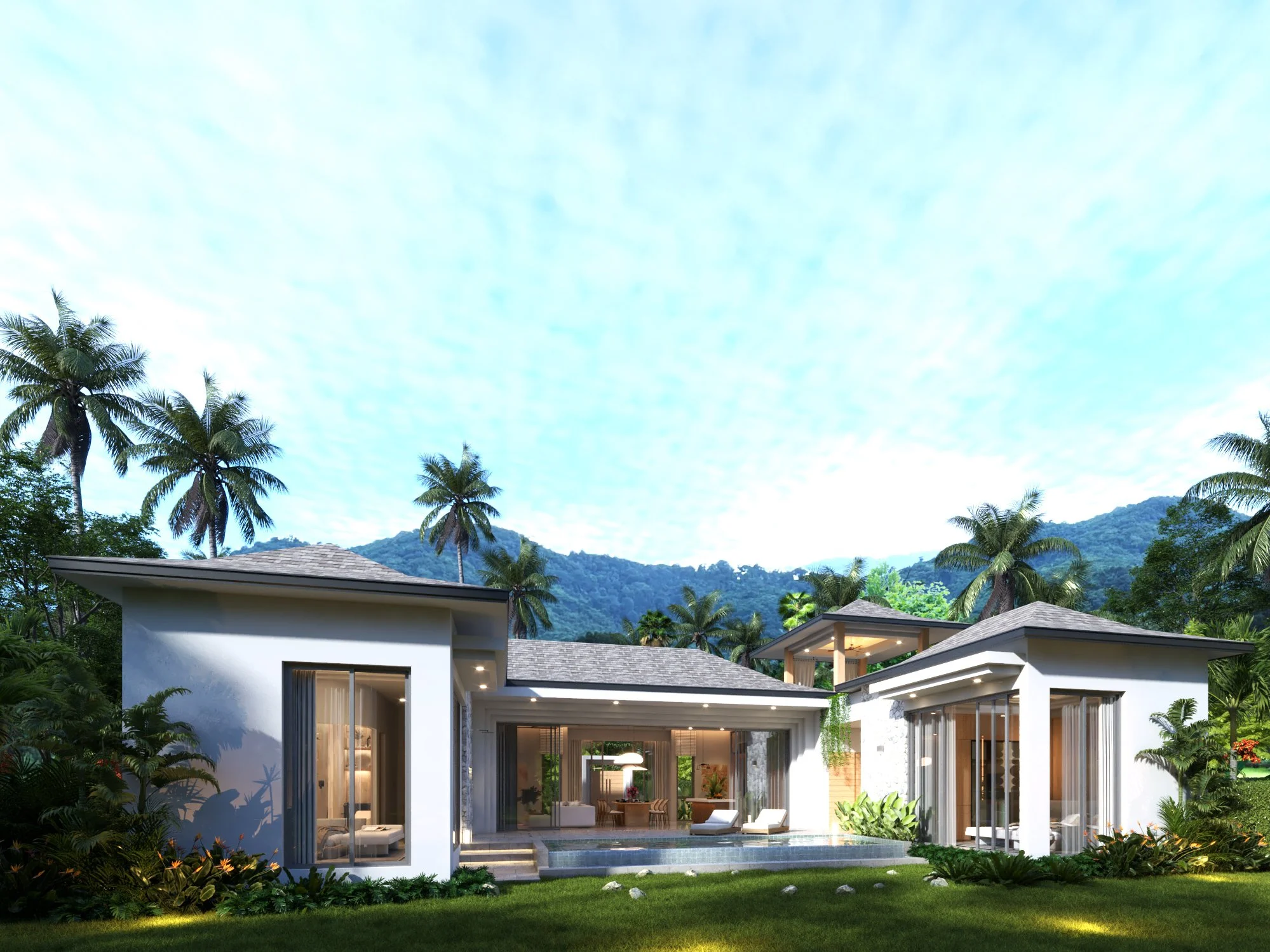 Boutique development just 3 minutes from Lamai beach- 3 beds, 3.5 baths- Lamai- Freehold or leasehold - from 7,500,000