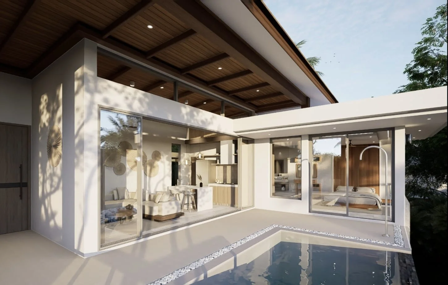 luxury jungle villas with ocean view- Lamai- 1 beds, 1 bath -leasehold- from 4,200,000 thb