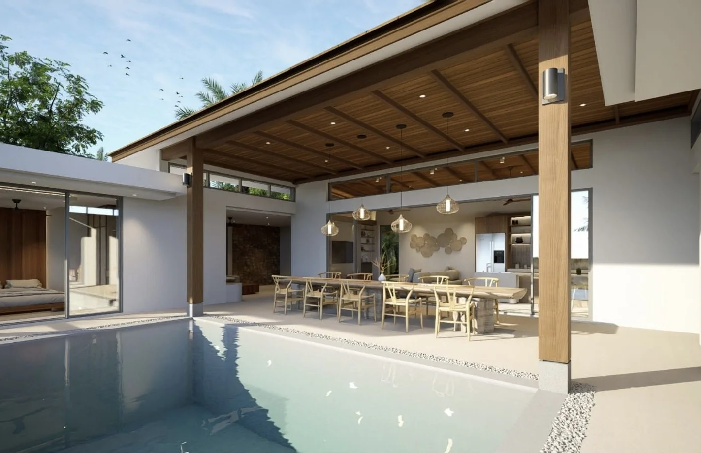 luxury jungle villas with ocean view- Lamai- 2 beds, 2 bath -leasehold- 8,200,000 thb