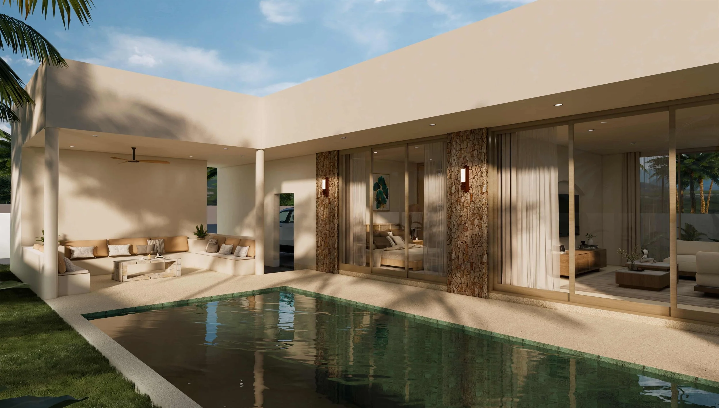 Serene sea-view villas- Ban Tai - 3 bed, 3.5 bath -14,800,000 thb