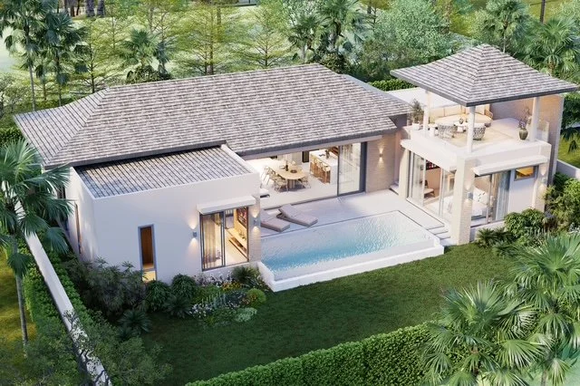 Central and modern pool villa- Plai laem- 3 bed, 3.5 bath- 12,800,00 thb (USD approx 403,530k)