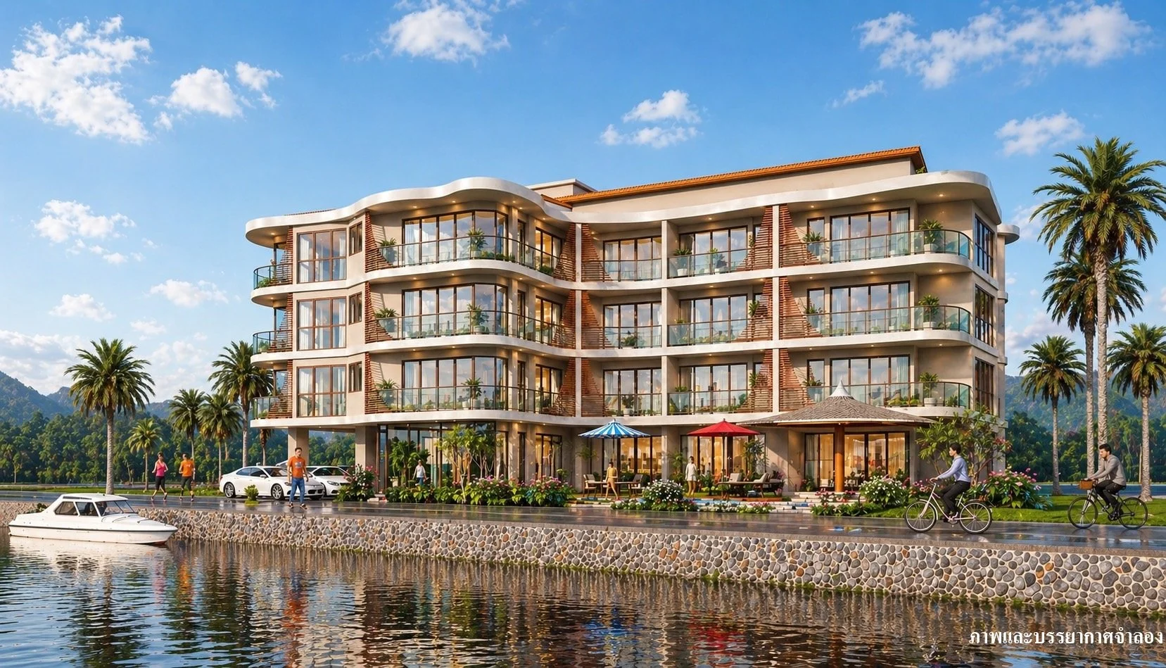 Condominium located in the heart of Chaweng!- 2 bedroom- 5,270,000 thb - Leasehold 
