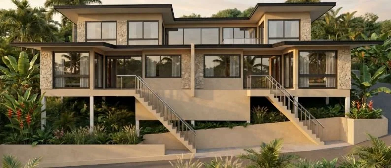 TWO REMAINING! UNIQUE villa customisation optimisation available- sea view, nearby Crystal beach- 1 to 4 beds/1 to 2.5 baths- Lamai- Leasehold- From 4,300,000 thb