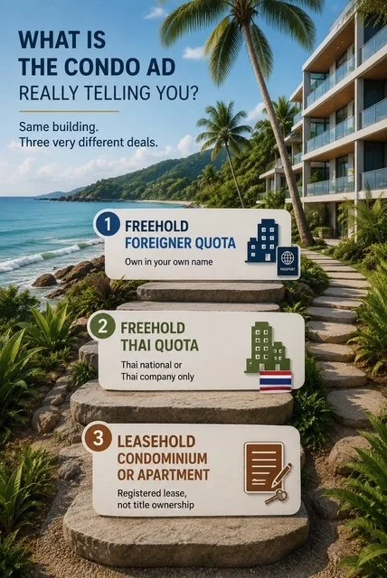 WHAT A SAMUI CONDO AD IS REALLY TELLING YOU