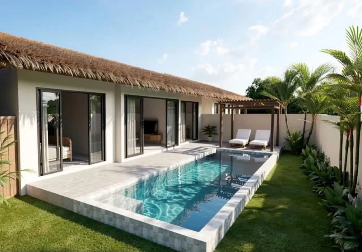 Lamai central and beach just a 2 minute walk from this peaceful unit- 1 bed, 1 bath- lamai- 4,900,000 thb