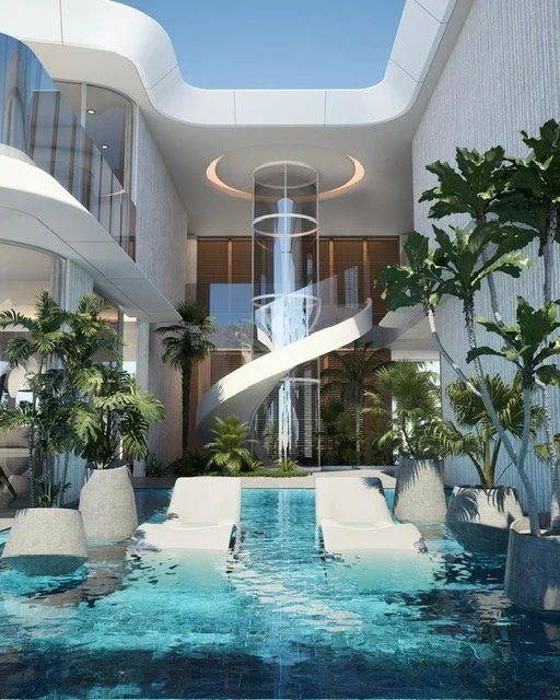 Gated community villa with ocean vistas- Sea-view- 4 beds, 5 baths- from 38,800,000 thb (approx 1,171,144 USD)
