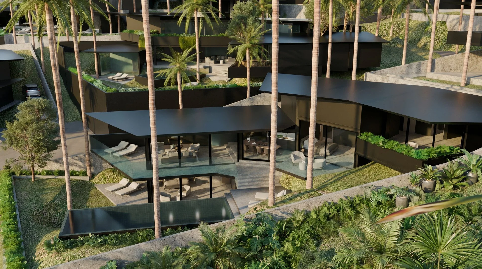 Contemporary sea-view villas- Bophut- 2-4 beds, 2-4 baths- Bophut - From 14,000,000 thb 