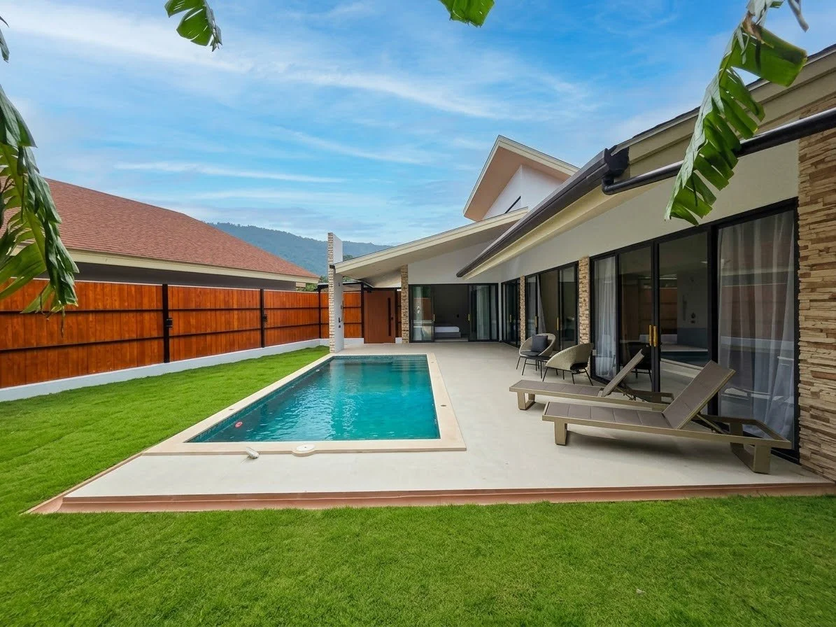 Brand-new family villa just 5 minutes from two international schools- 3 bed, 3.5 bath- Lamai - 9,800,000 thb