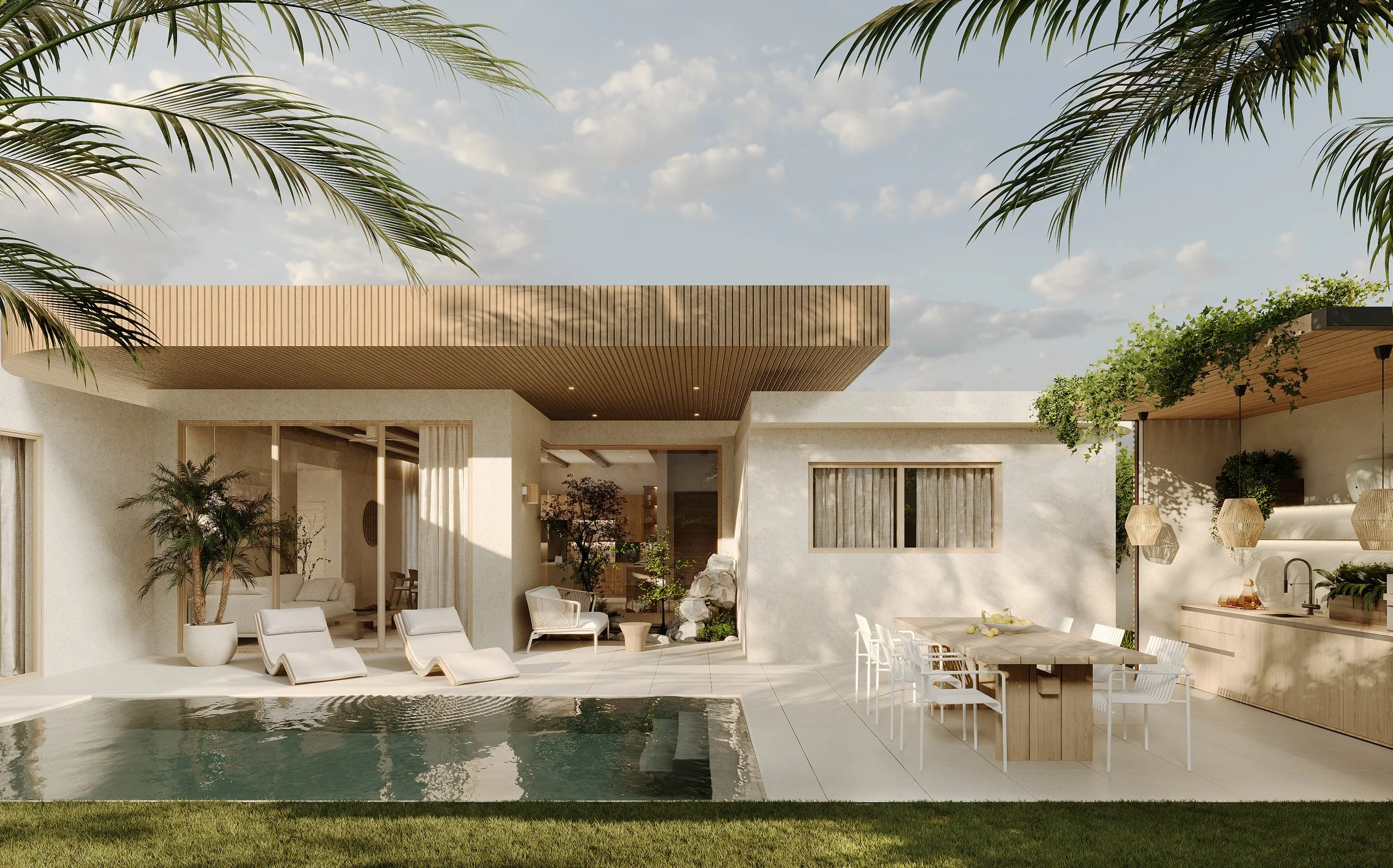 Quiet location in Chaweng, but close to Chaweng beach and PBISS!- 4 bed, 3.5 bath- Chaweng- 11,500,000 thb - Limited price offer!