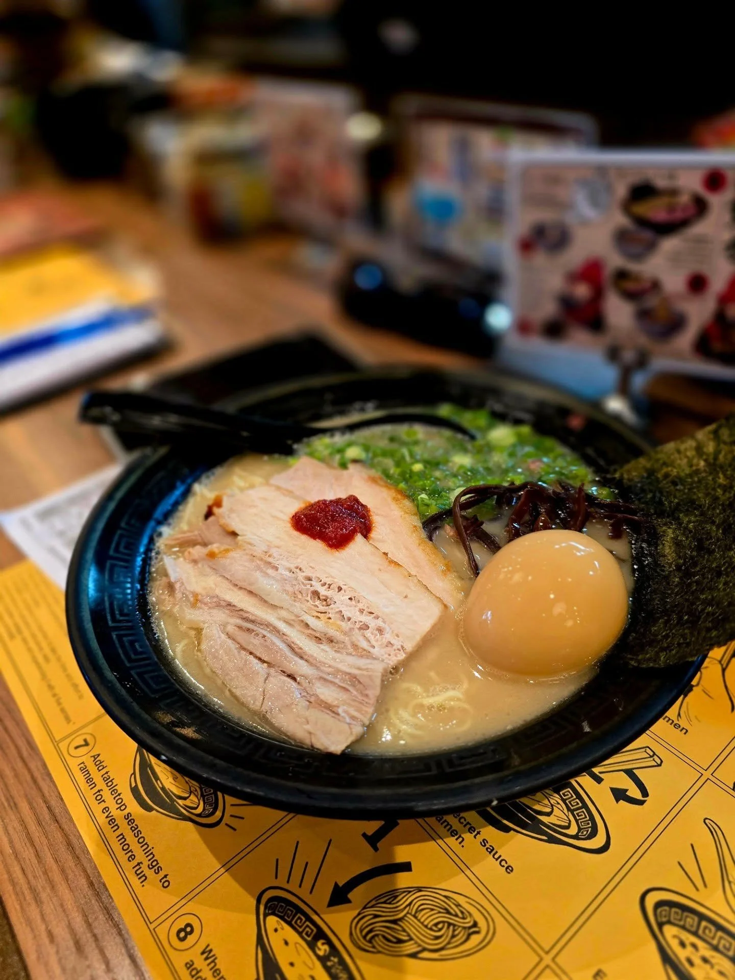A little piece of Tokyo in Kuala Lumpur... smooth velvety pork bone broth, perfect noodle tenderness, and probably the most delicious gyoza we've ever had! Super fun vibe, can't help but get involved with the traditional welcome from the staff when g