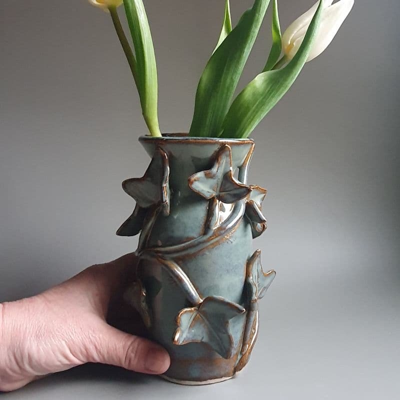 ivy on vase handmade.jpeg