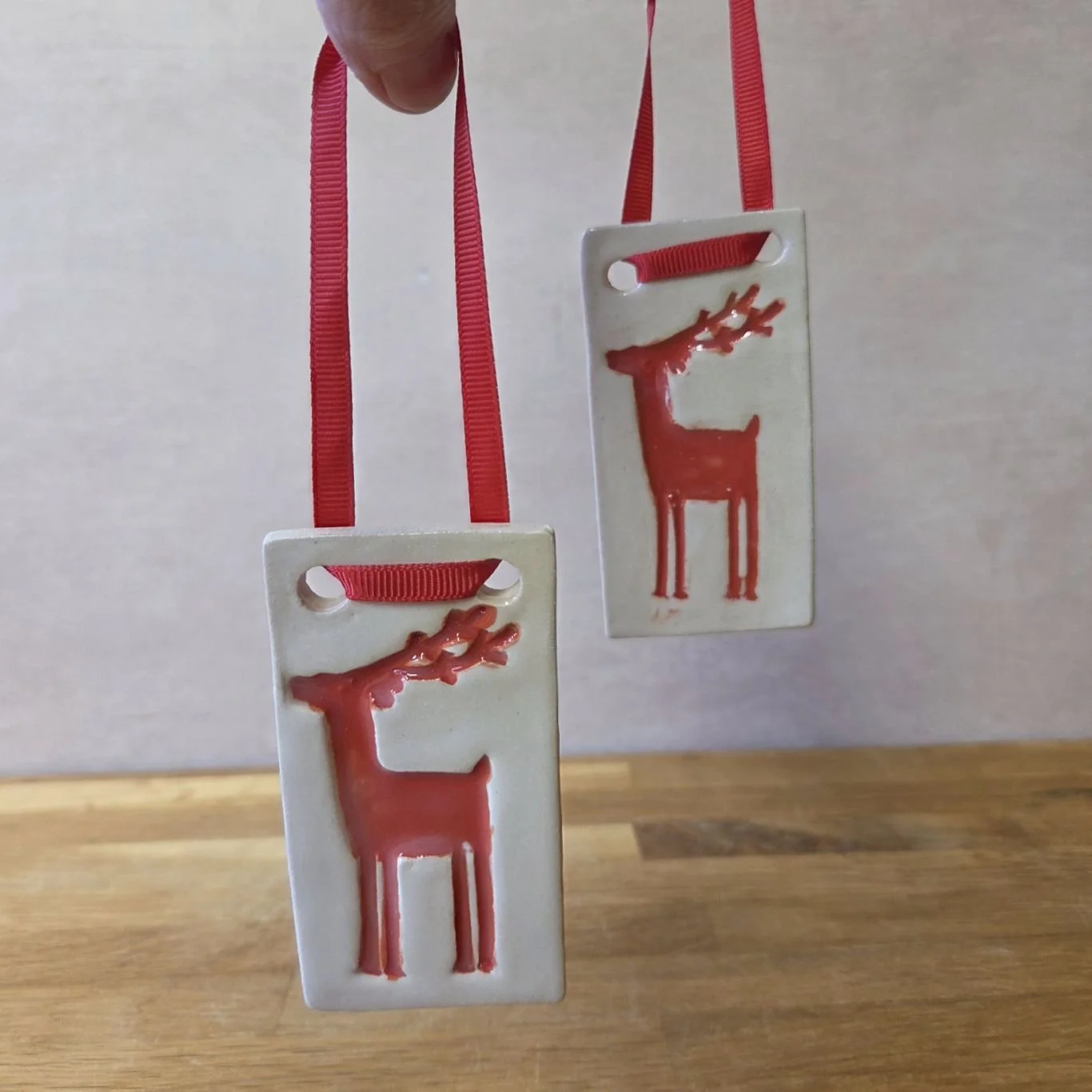 Christmas reindeer decoration