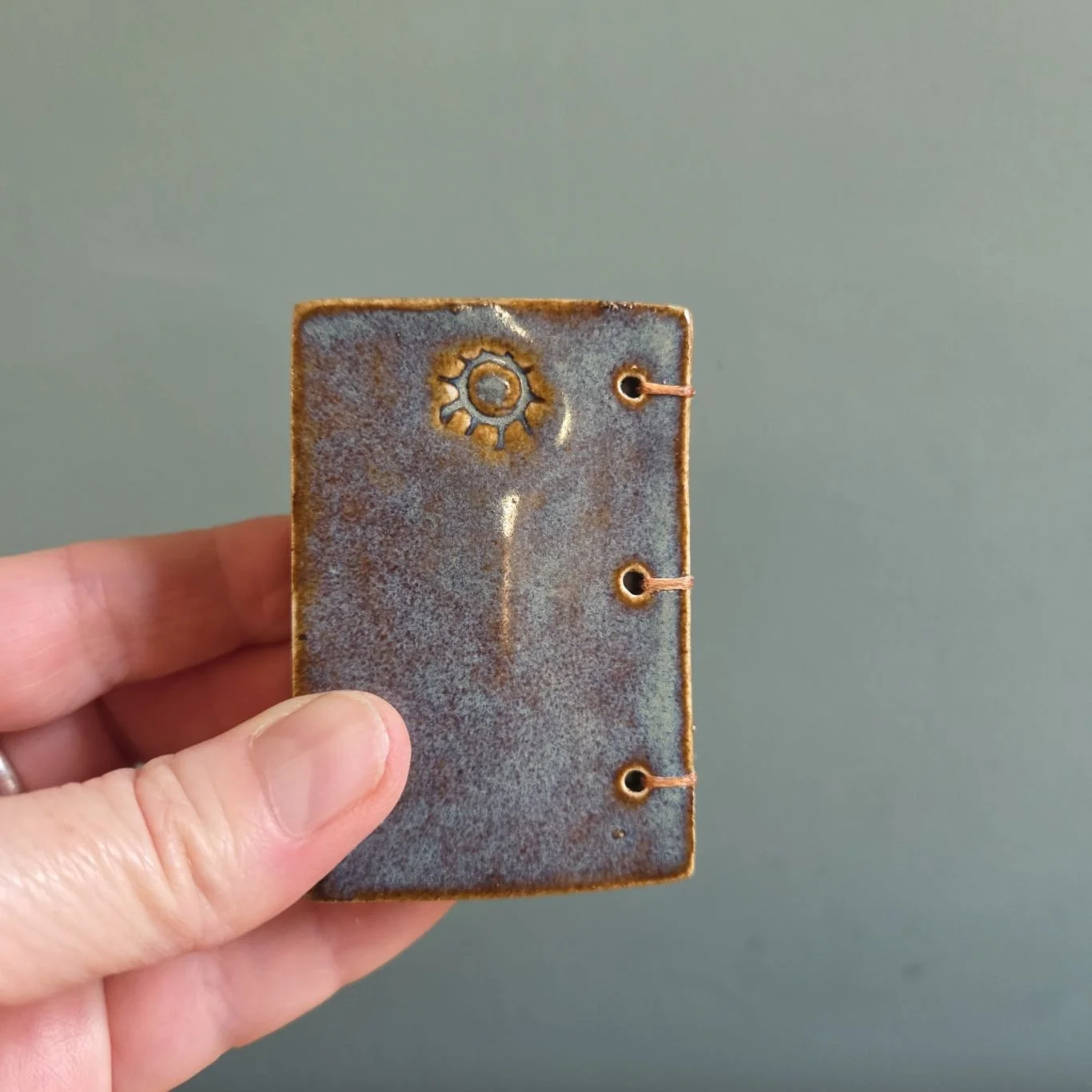 Handmade coptic stich book