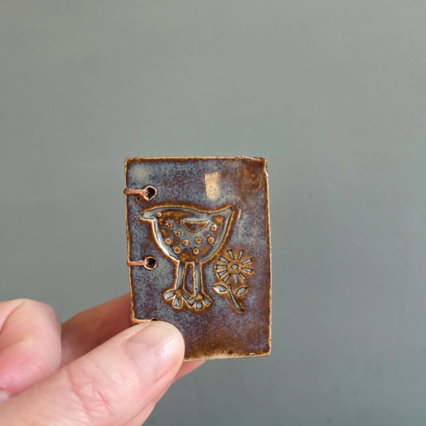 Tiny sketch book chicken