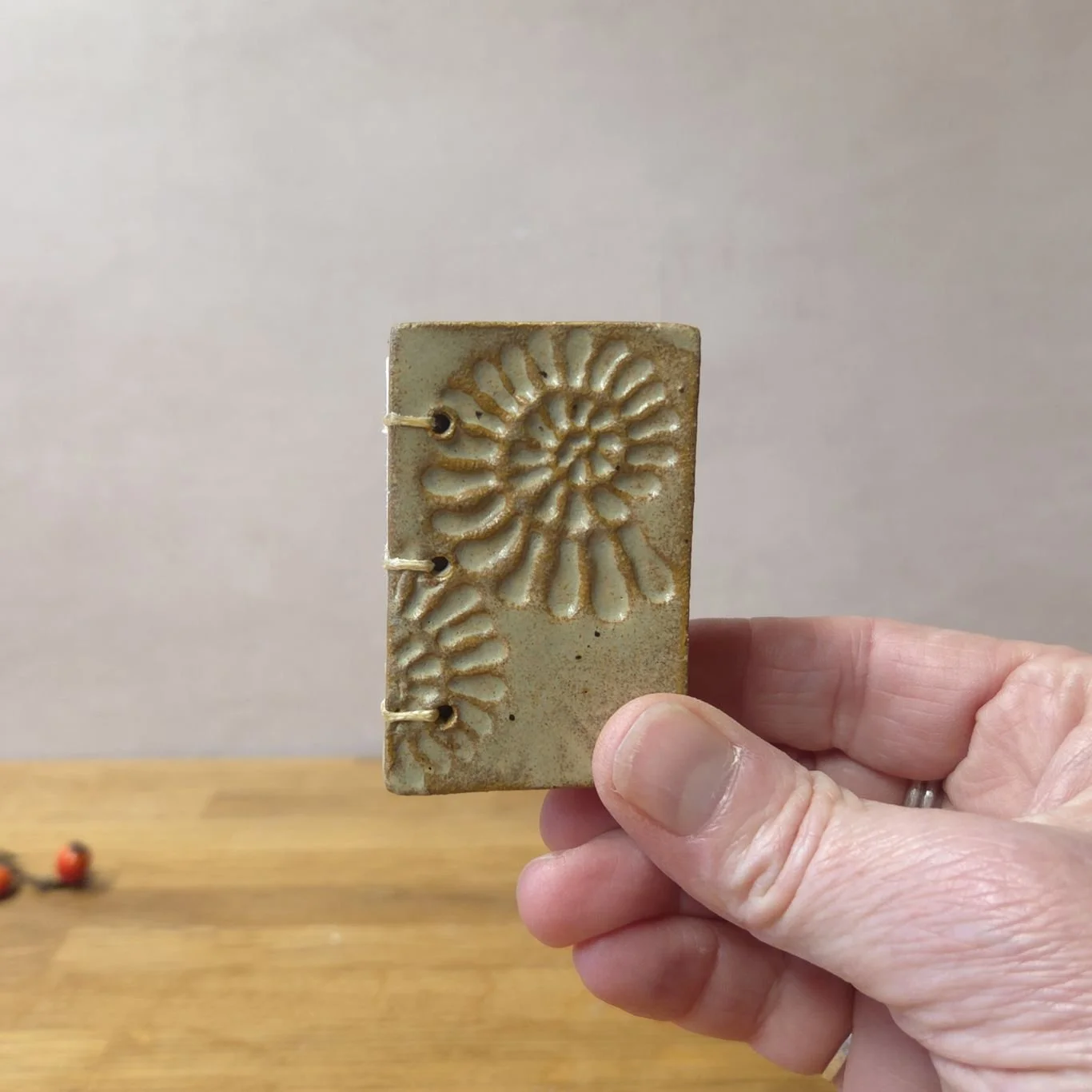 Teeny Keepsake Ceramic Journal