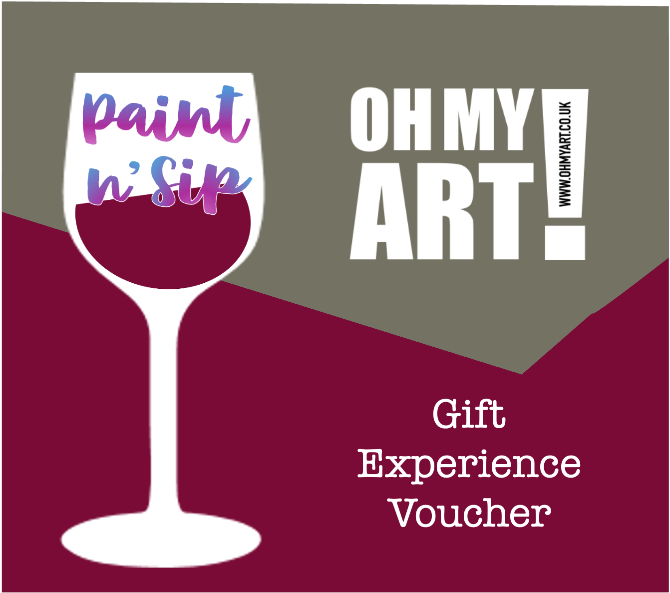 Paint n' Sip Gift Experience FOR TWO