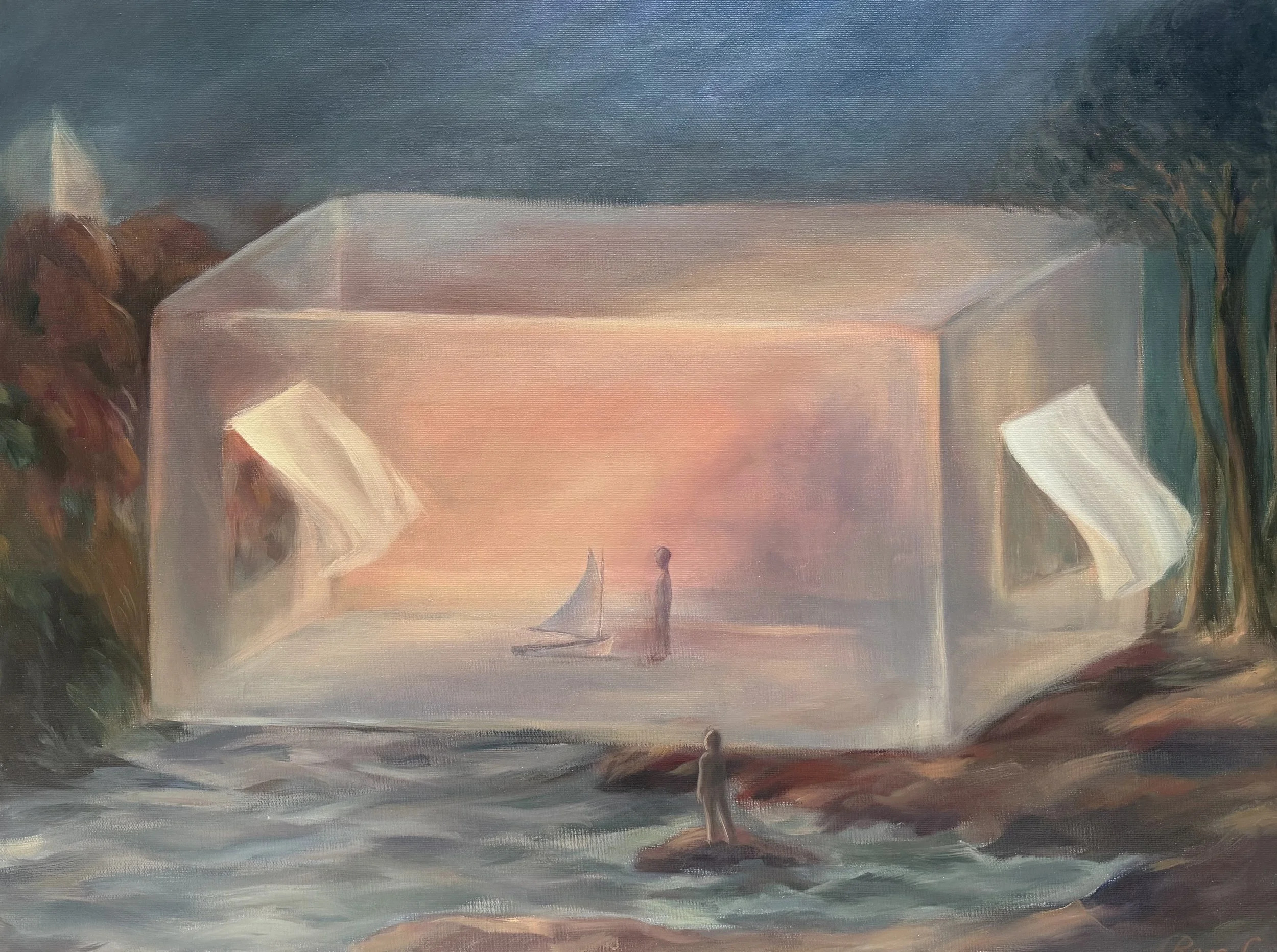 Days of Future Past, 2026, Oil on Linen, 60 x 80 cm
