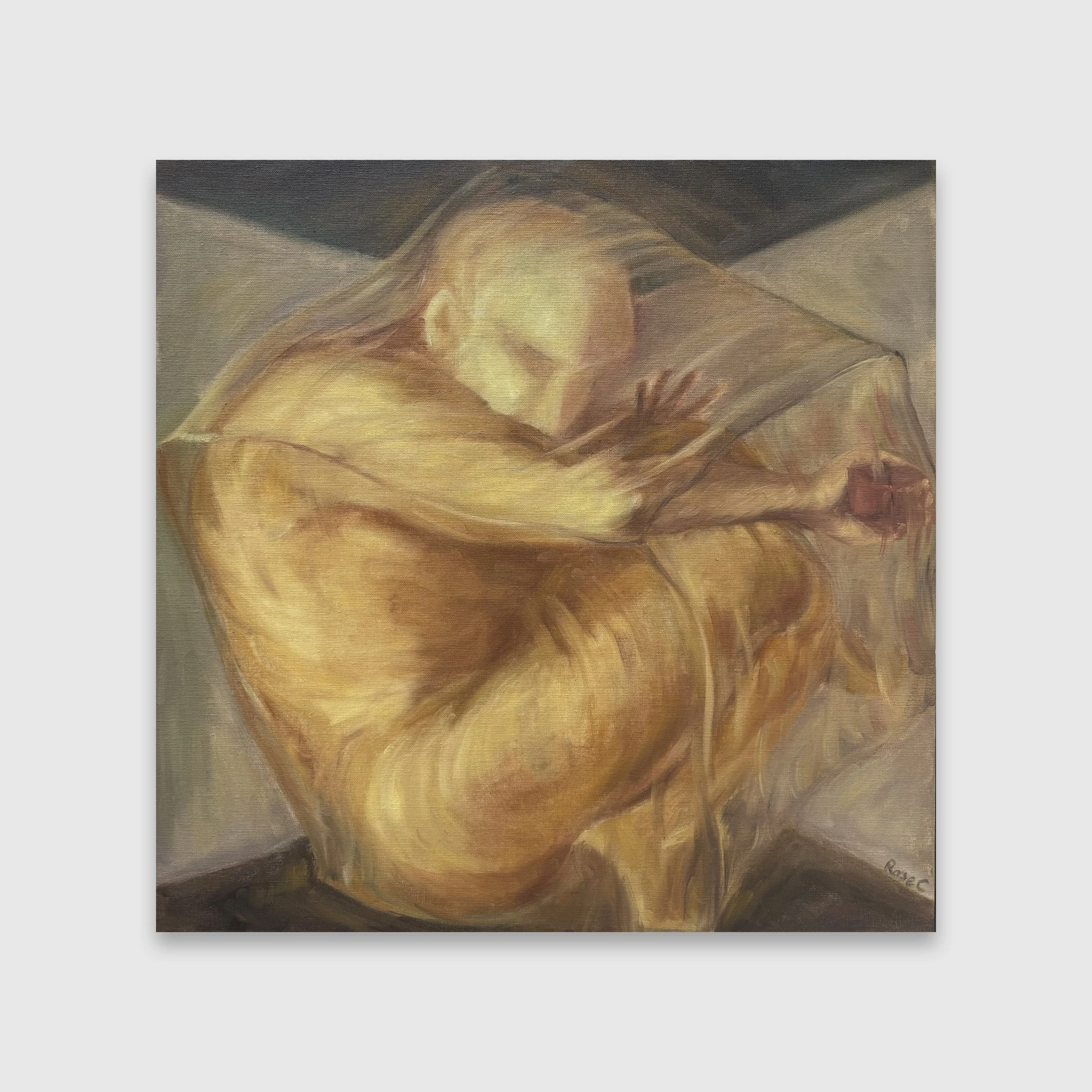 One Revolution After Another, 2026, Oil on Linen, 60 x 60 cm