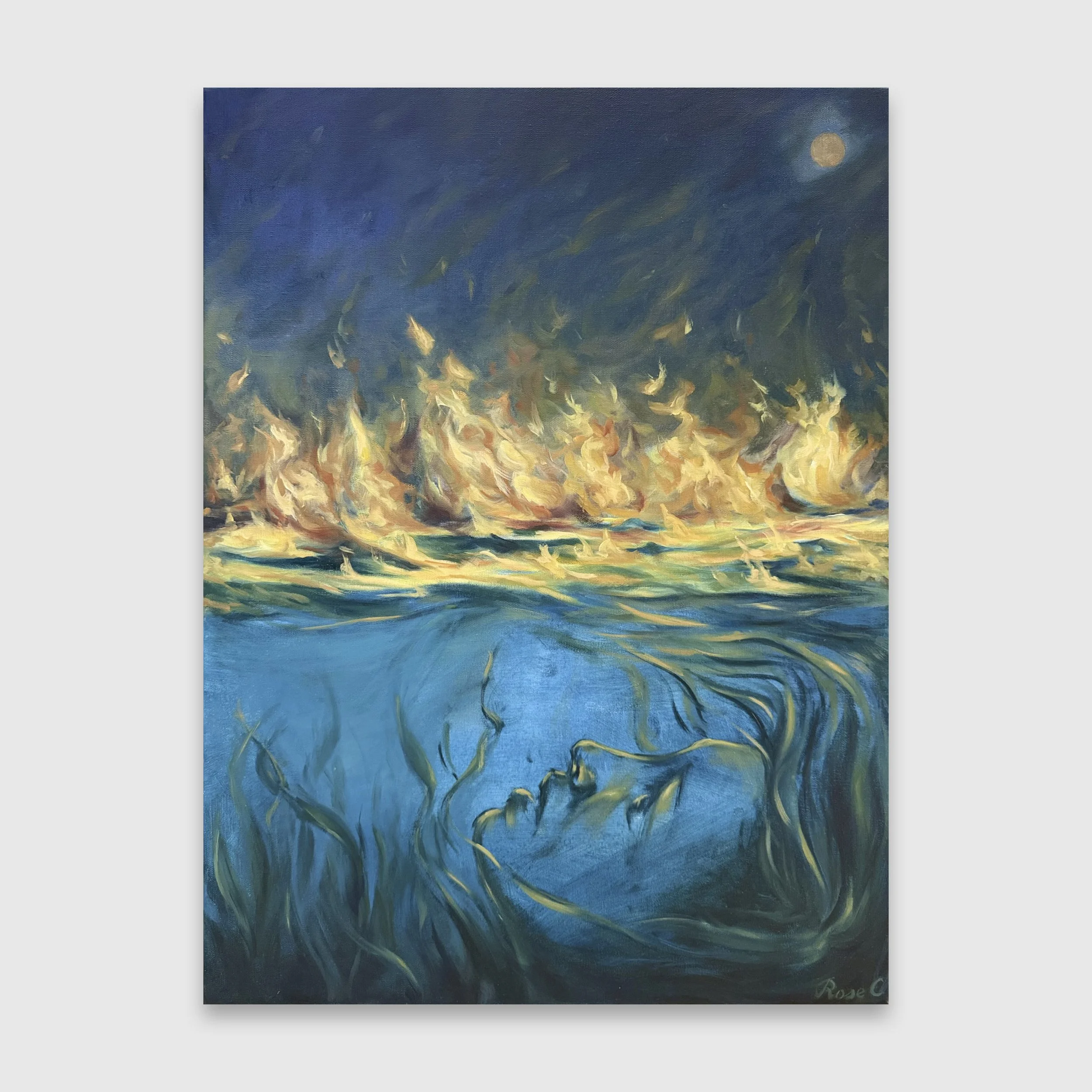 Breathe, 2026, Oil on Linen, 60 x 80 cm