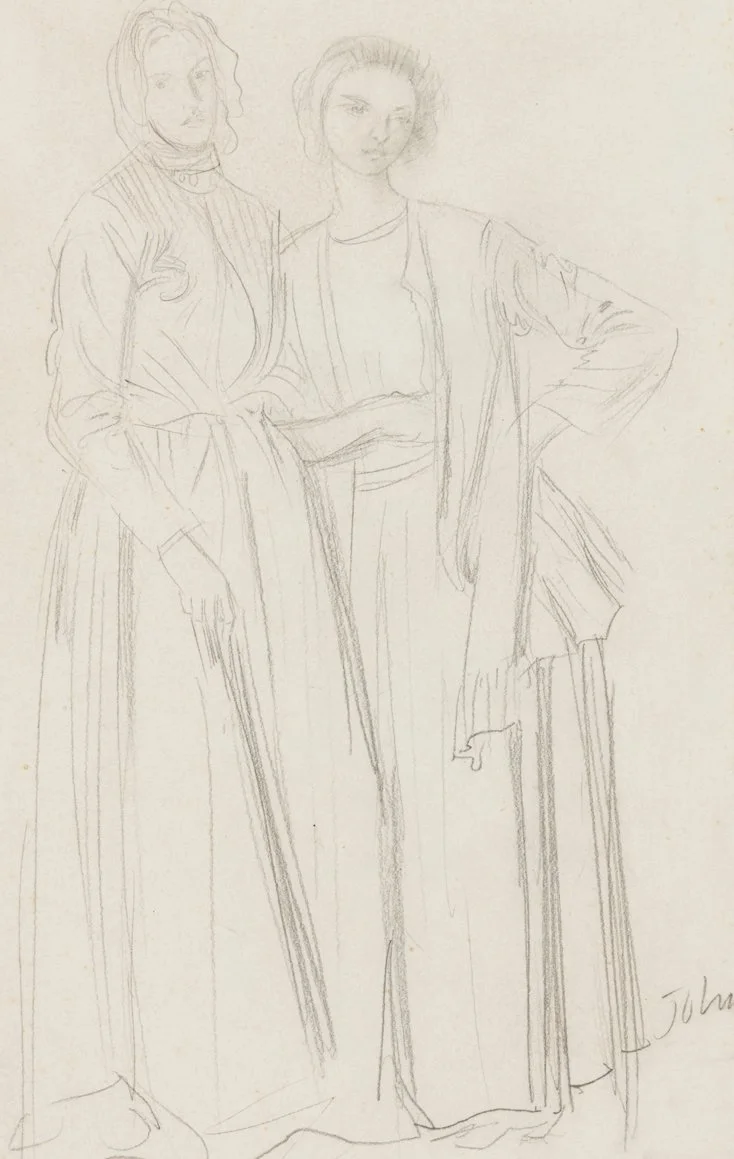 Euphemia and Dorelia by John