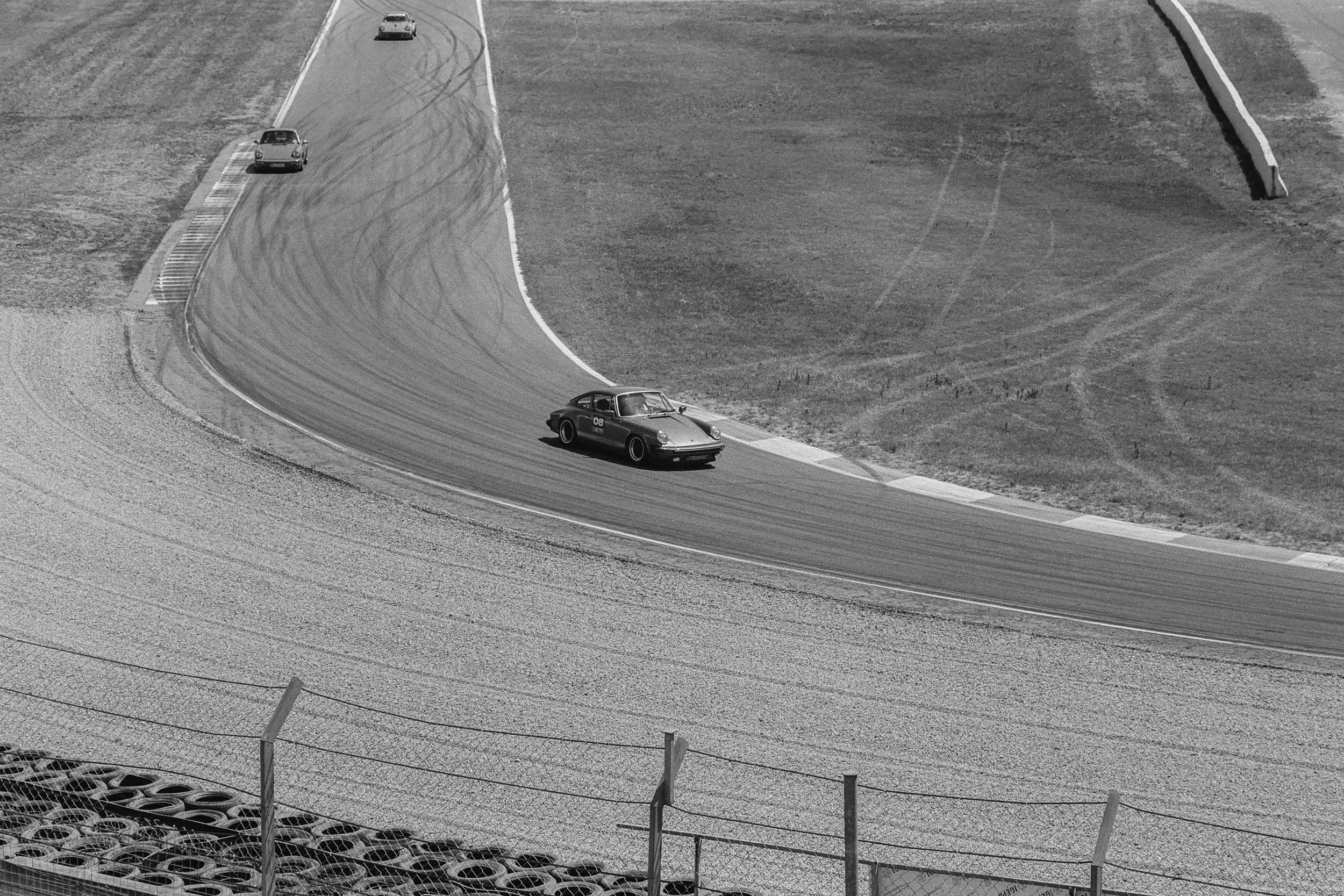 Start-Ziel-Gerade am Hockenheimring.