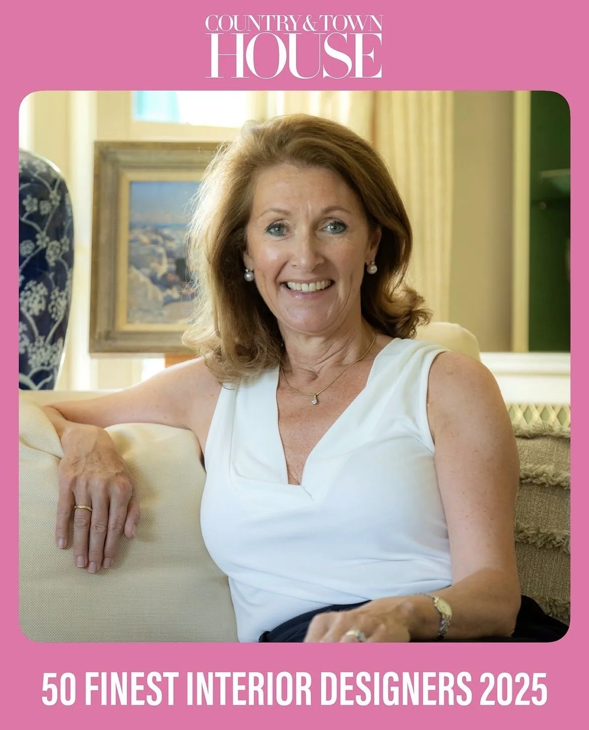 'Top 50 Interior Designers' for Country &amp; Townhouse Magazine