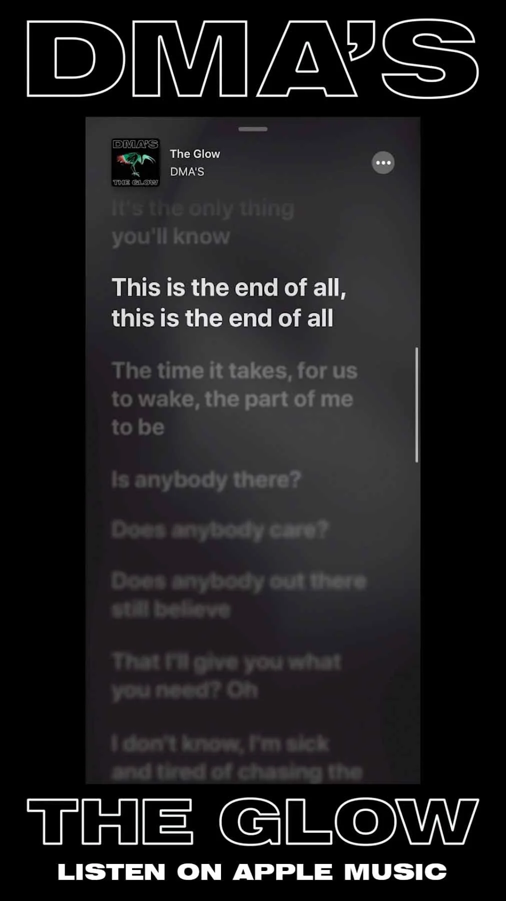 DMA'S - The Glow: Social Content