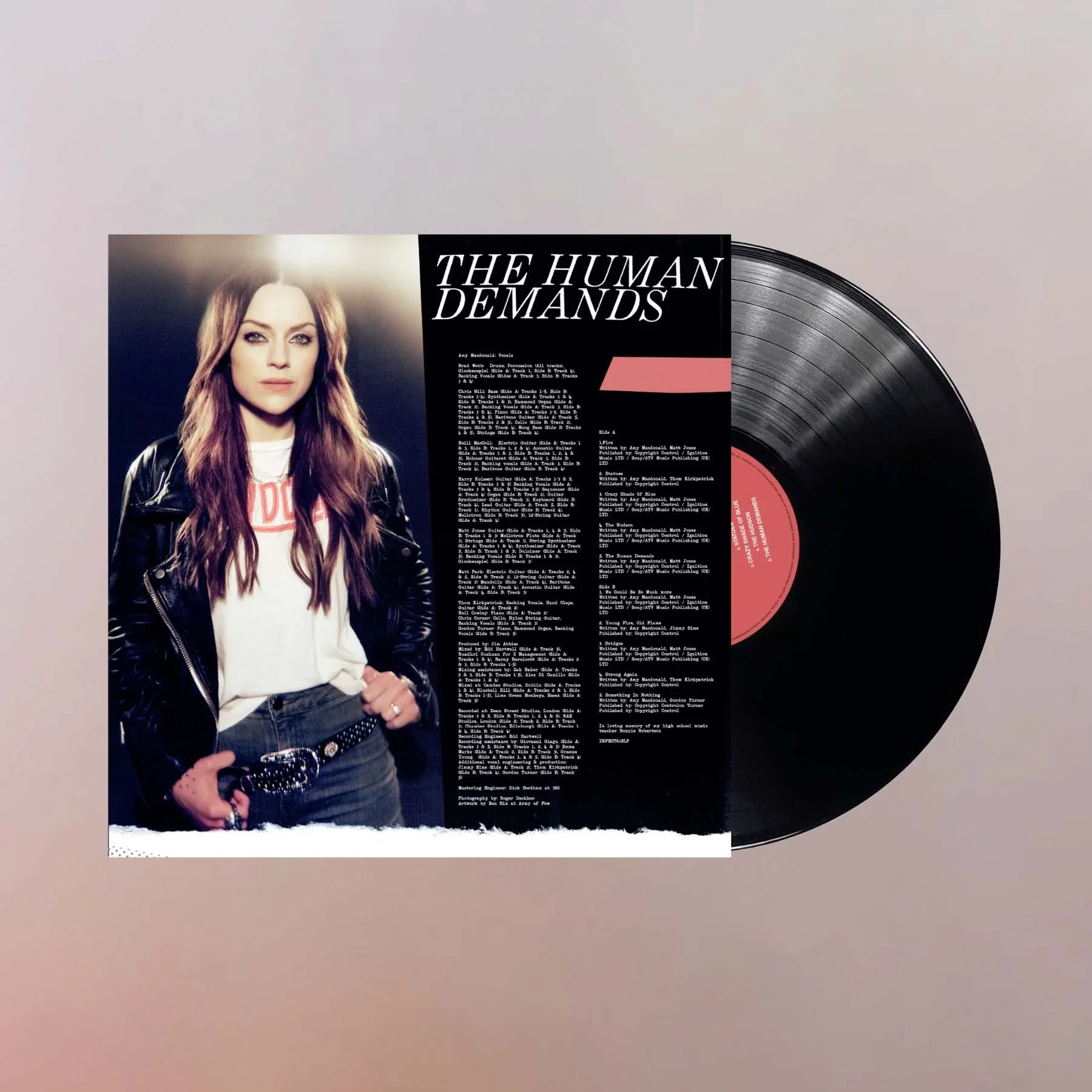 Amy Macdonald - The Human Demands: Vinyl Animation (2.5D)
