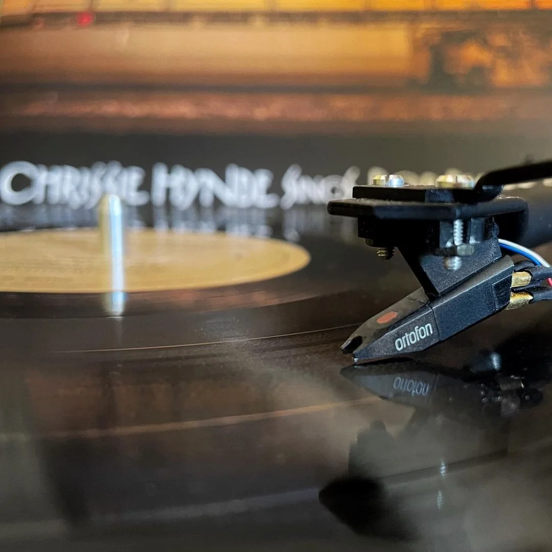 Chrissie Hynde sings Bob Dylan - Standing in the Doorway: Vinyl Photography