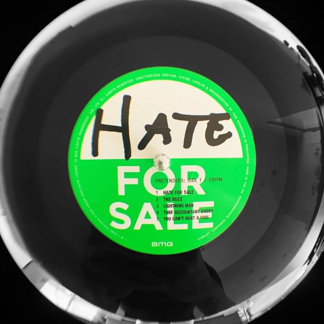 Pretenders - Hate For Sale: Vinyl Photography