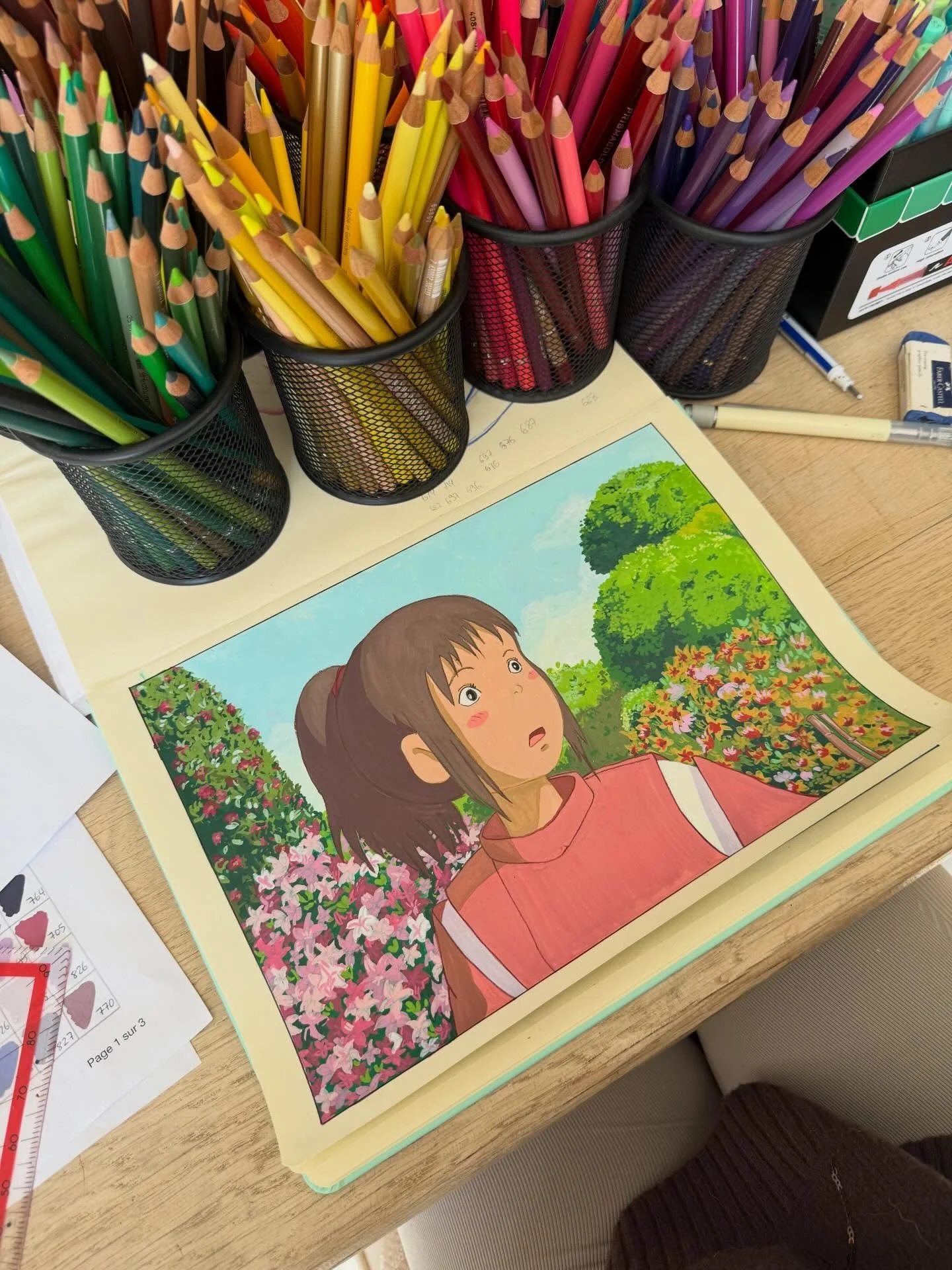 Le printemps &ccedil;a me donne juste envie de dessiner des fleurs toute la journ&eacute;e - et qui va m&rsquo;emp&ecirc;cher de le faire m&ecirc;me ? 🌷🌺💐🌸🌻🪷🪻
.
.
Une autre sc&egrave;ne dessin&eacute;e du voyage de Chihiro pcq j&rsquo;avais en