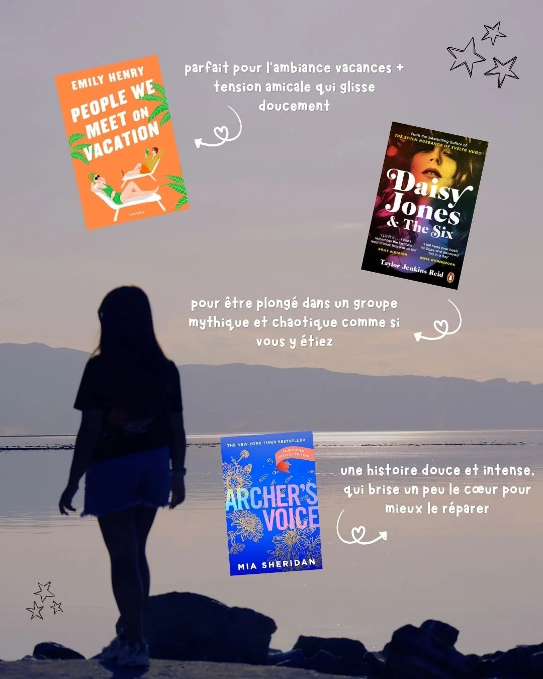 Et bon week-end ! Voici ma petite s&eacute;lection lecture de la saison 🌸📚
Des histoires d&rsquo;amour et de la musique: quoi de mieux en ce d&eacute;but de printemps avec le soleil qui revient et la bonne humeur des beaux jours?

Je vous conseille