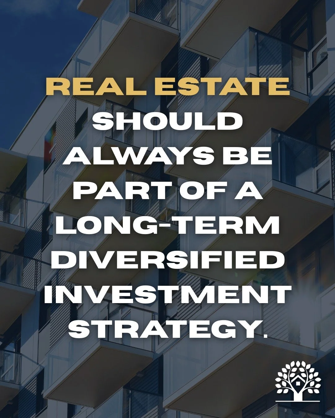 &ldquo;Real estate should always be part of a long‑term diversified investment strategy.&rdquo; 🏡💼

Markets shift. Currencies fluctuate. Trends fade.
But bricks and mortar? They stand the test of time &mdash; building wealth, stability, and legacy 