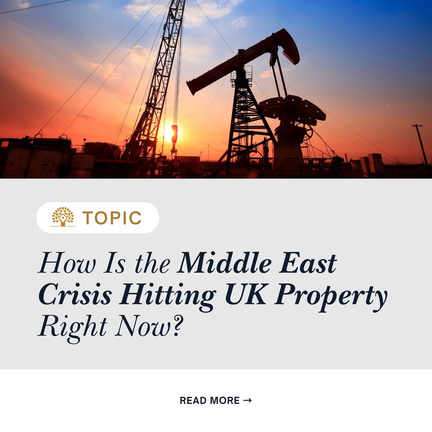 In a trading environment shaped by conflict, volatile energy prices, inflation pressure and shaky consumer confidence, how do you stay clear headed and make sense of what is happening in the UK property market? 

This update looks at how the Middle E