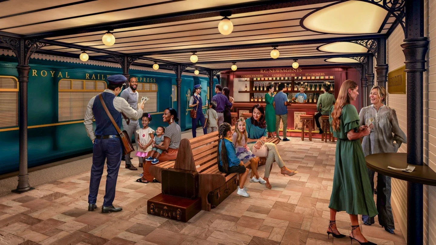 Pack your palate passport for a culinary quest at Royal Railway - Legend Station, laying tracks on an Icon Class ship for the first time. A Silk Route culinary quest with five courses from China to Italy 🥠🍝 

Message me now at joan@nerdstour.com to